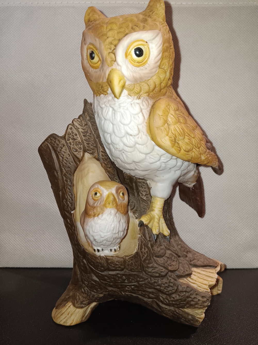 Vintage UC&GC Owl Figurine